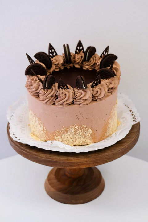 Csokis-keksz torta