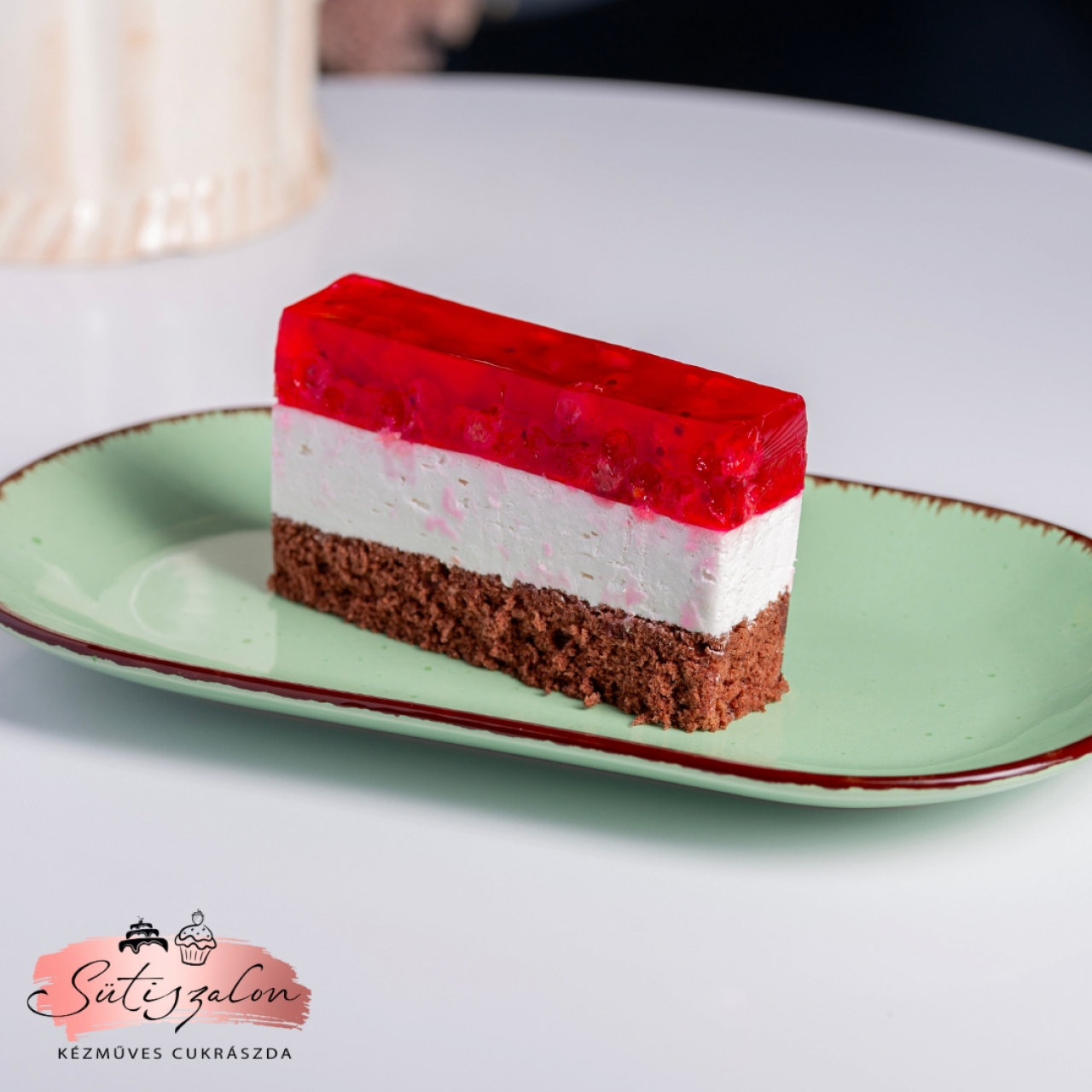 Ribizlis joghurt szelet