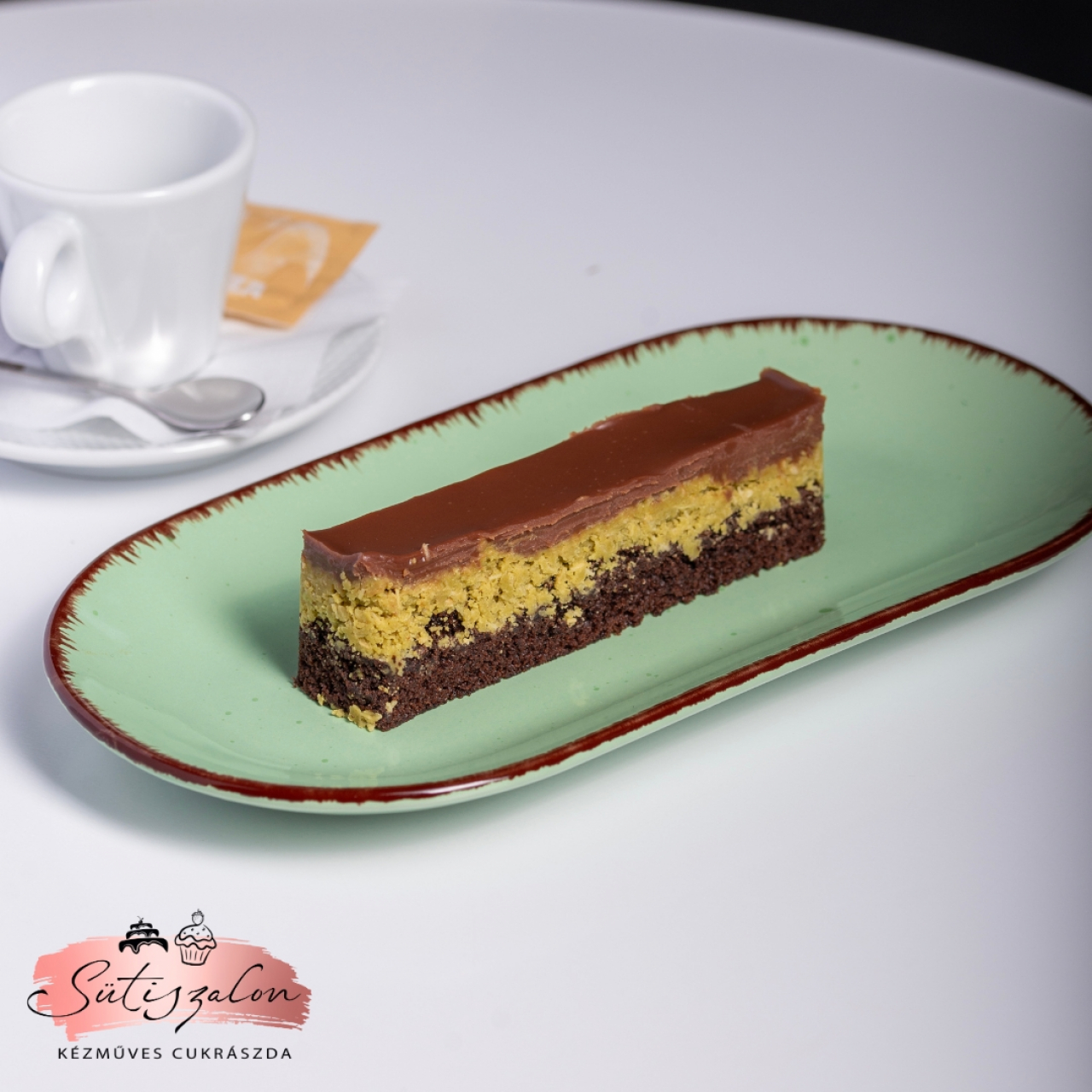Dubai brownie szelet