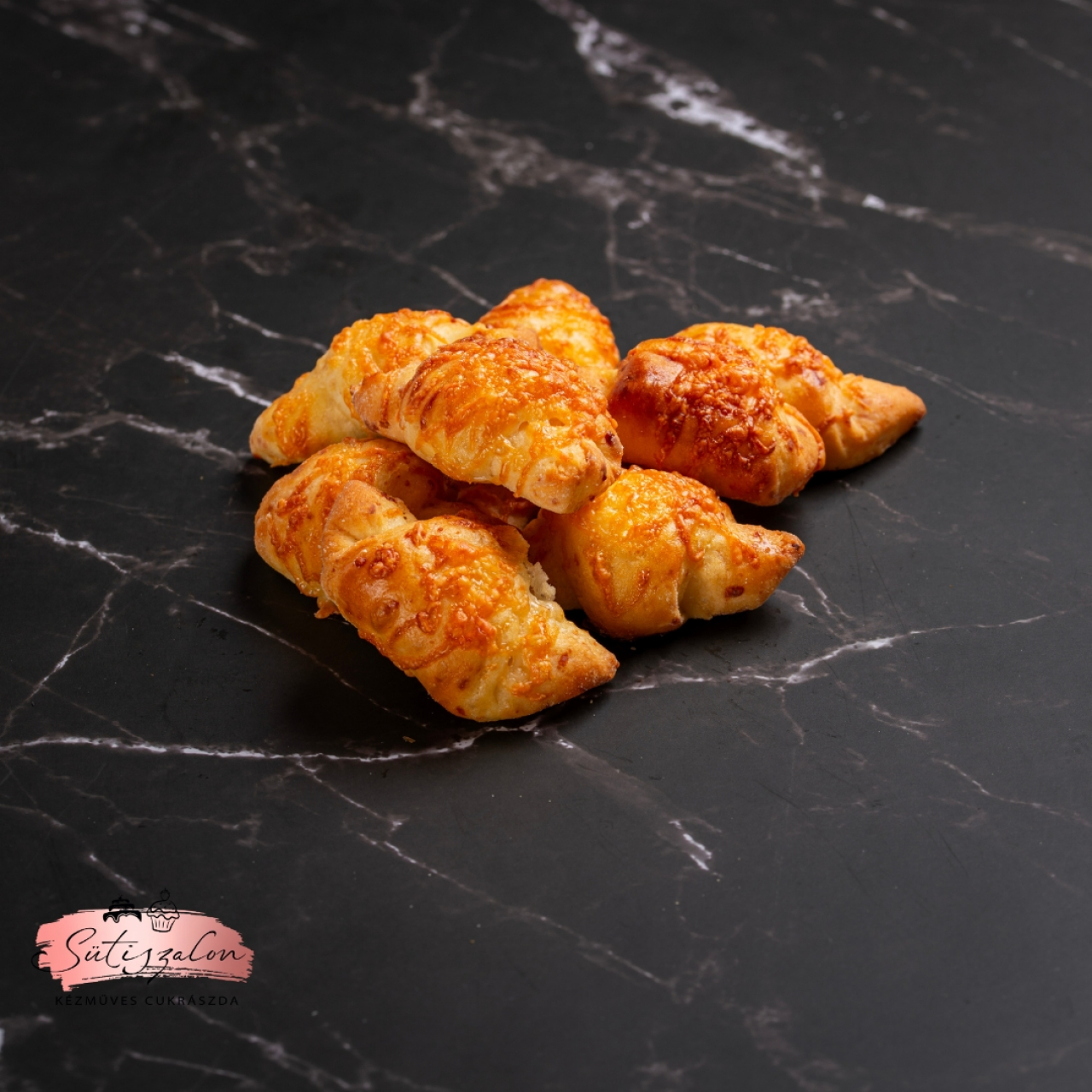 Mini sajtos croissant