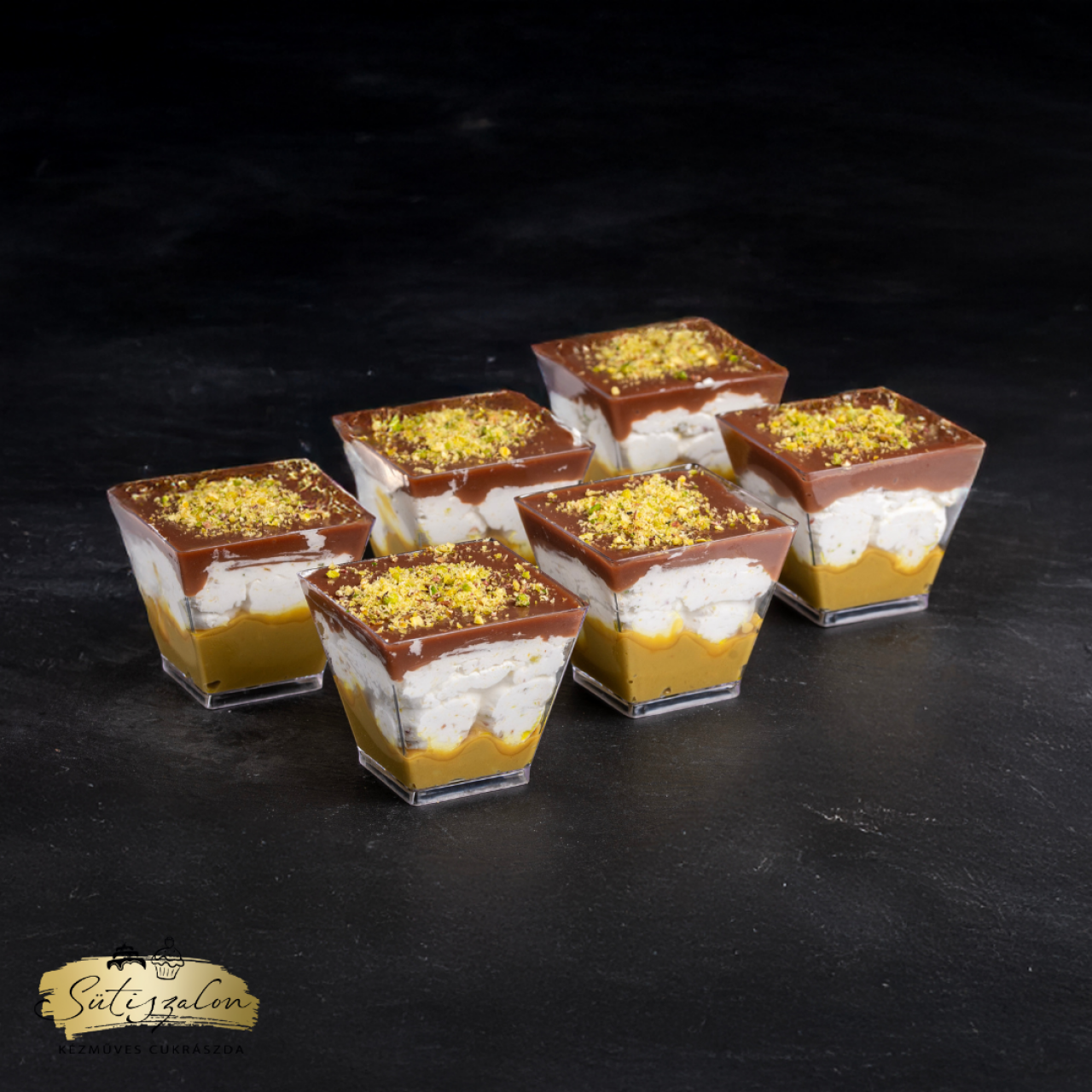 Dubai pohárdesszert