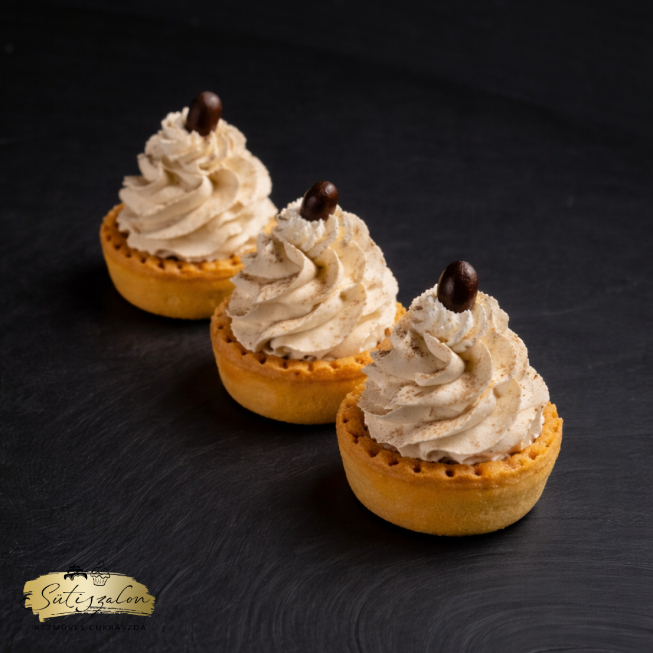 Kávékrémes kosárka